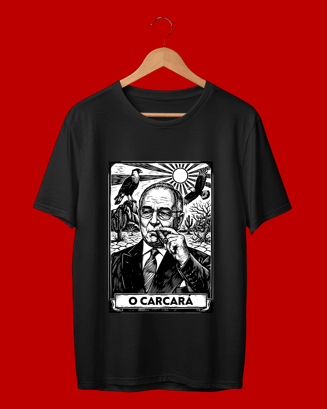 Camiseta O Caudilho em Cordel 1